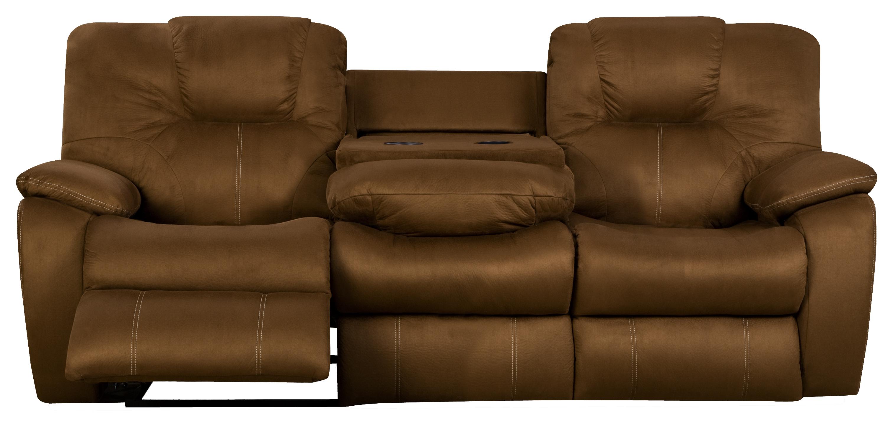 Power Sofa with Drop Down Table